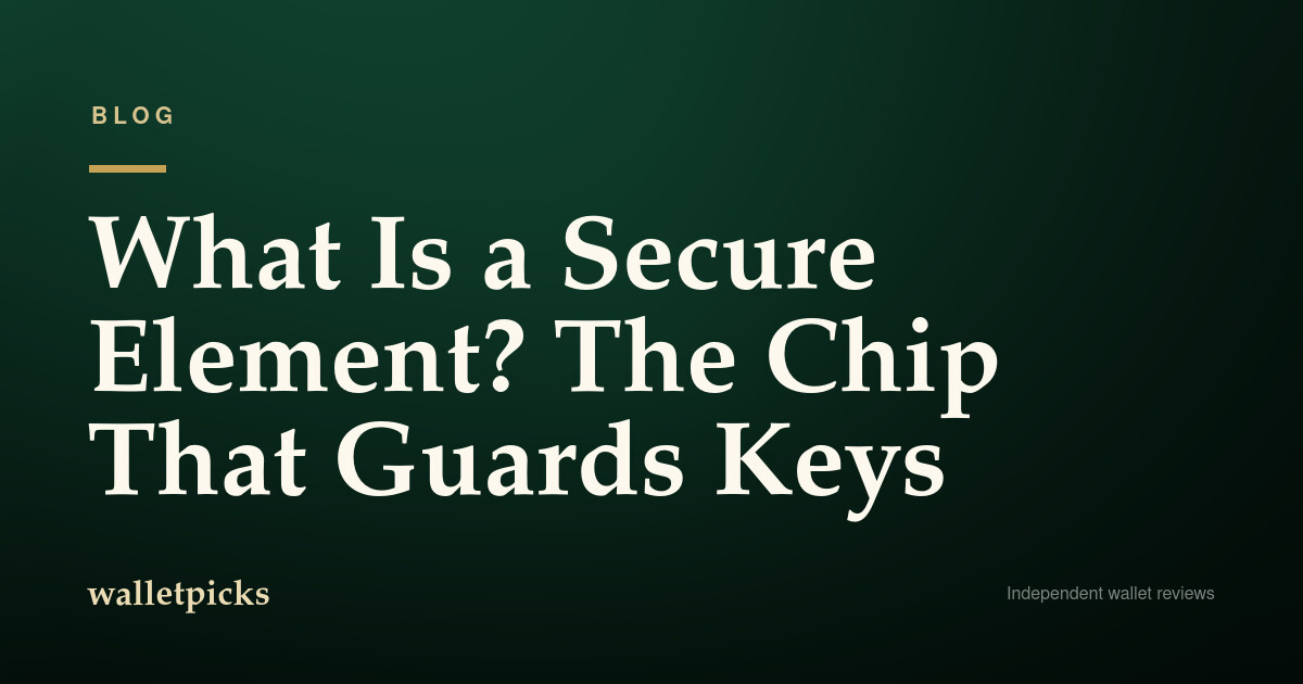 What Is a Secure Element?