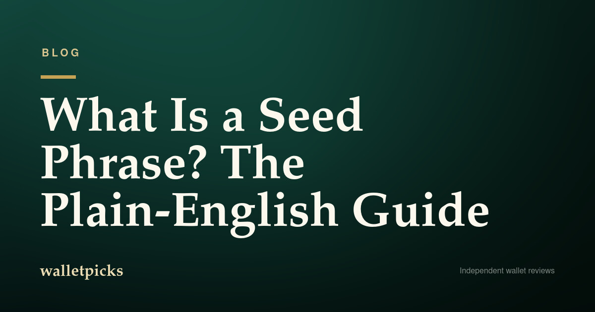 What Is a Seed Phrase?